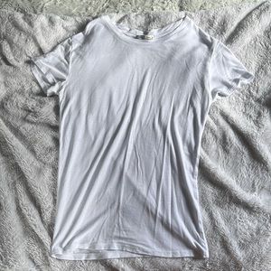 plain white t shirt size m